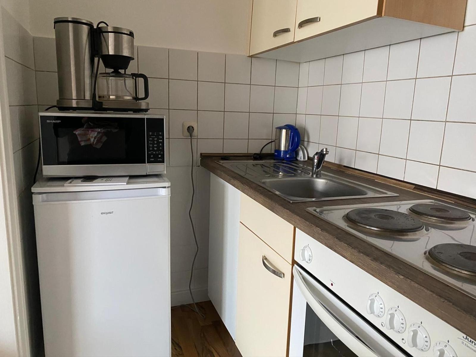 1,5-Zimmer Apartment Mit Balkon Am Hauptbahnhof Neumünster Dış mekan fotoğraf